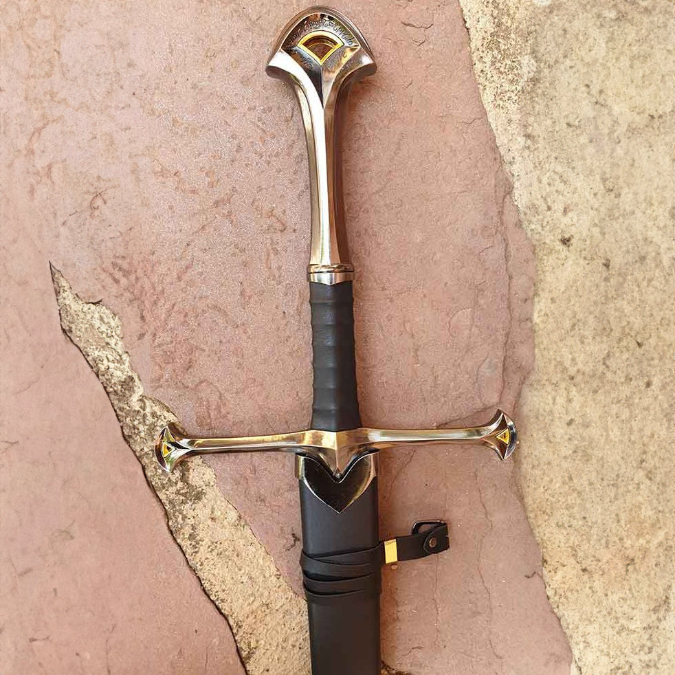 Espada Anduril-Aragorn Señor de los Anillos con vaina