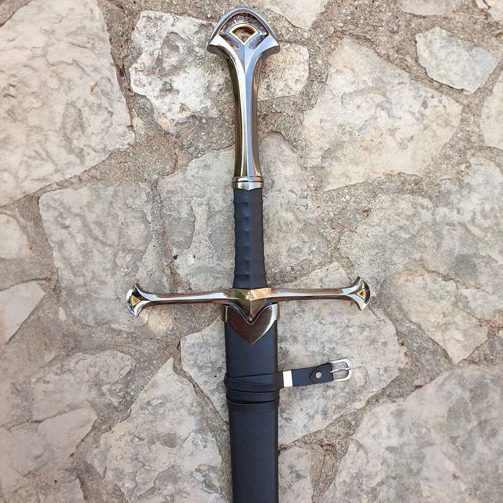 Espada Anduril-Aragorn Señor de los Anillos con vaina