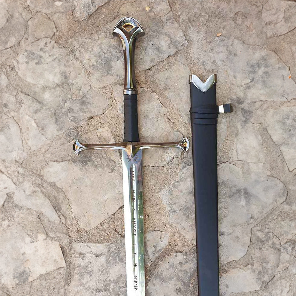 Espada Anduril-Aragorn Señor de los Anillos con vaina