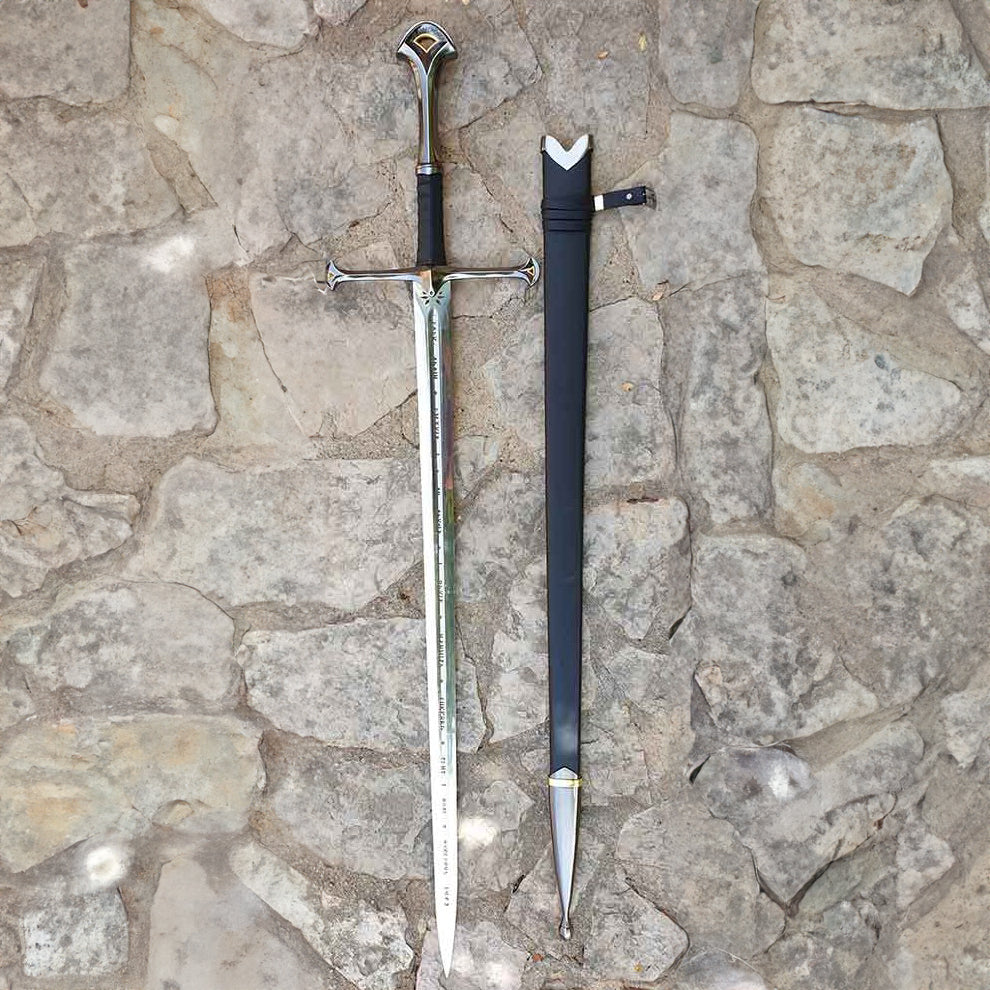 Espada Anduril-Aragorn Señor de los Anillos con vaina