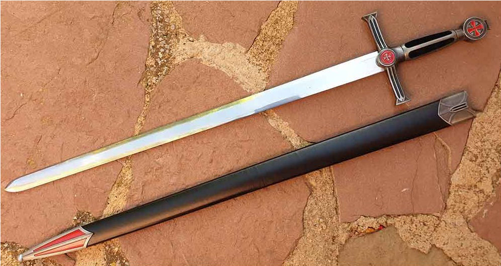 Espada Templaria Luxe Plata