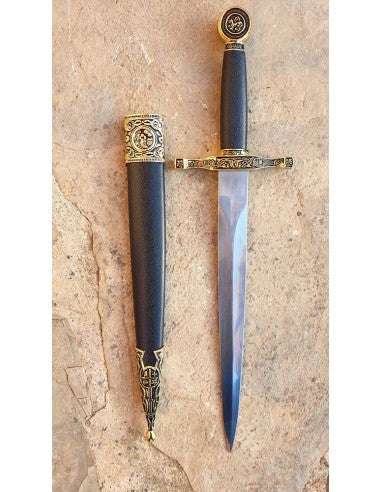 Daga Medieval Excalibur con Vaina 39 cm.