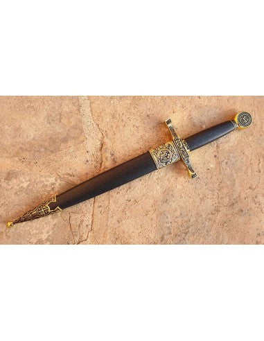 Daga Medieval Excalibur con Vaina 39 cm.