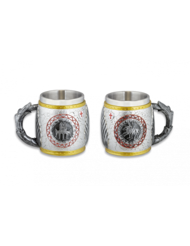 Taza resina Temple Sigillum Militum Xpisti